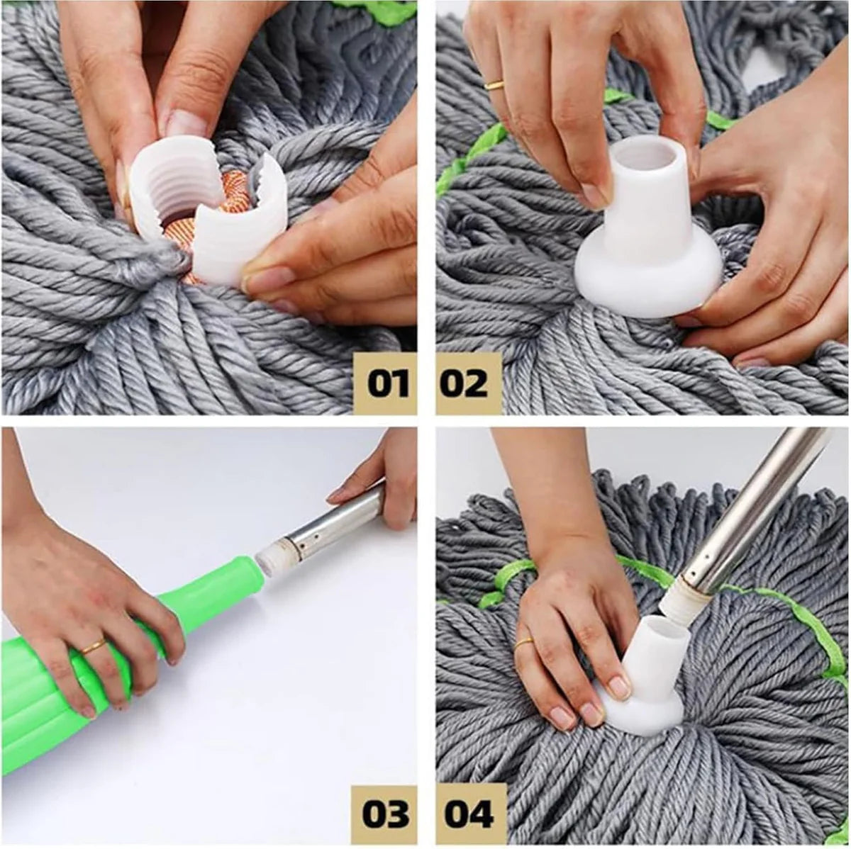 Premium Microfiber Floor Cleaning Mop – Durable & Easy to Use